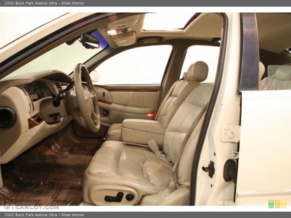 Shale Interior Front Seat for the 2002 Buick Park Avenue Ultra #69722016