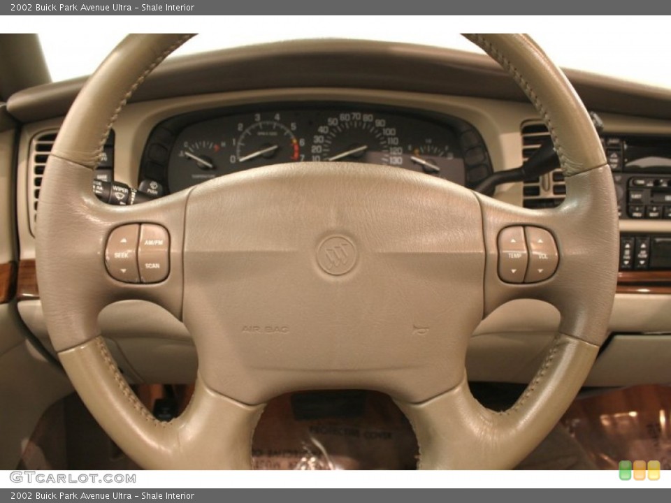 Shale Interior Steering Wheel for the 2002 Buick Park Avenue Ultra #69722022