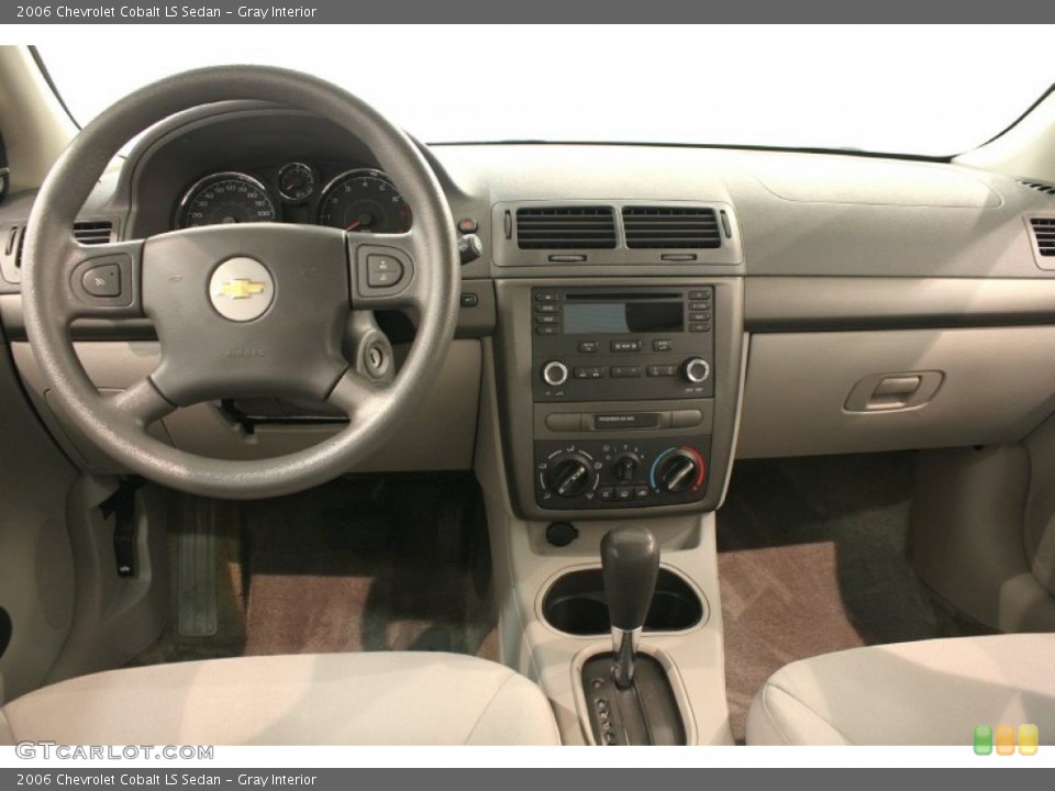 Gray Interior Dashboard for the 2006 Chevrolet Cobalt LS Sedan #69722355