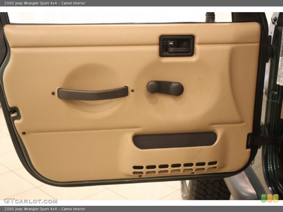 Camel Interior Door Panel for the 2000 Jeep Wrangler Sport 4x4 #69722382