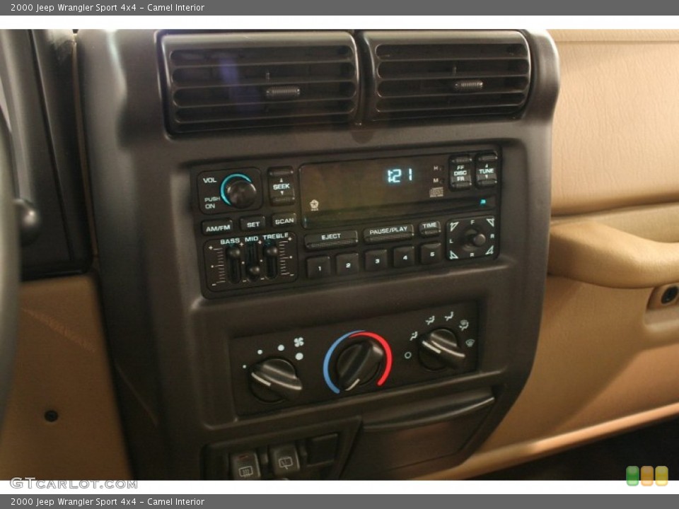 Camel Interior Controls for the 2000 Jeep Wrangler Sport 4x4 #69722394