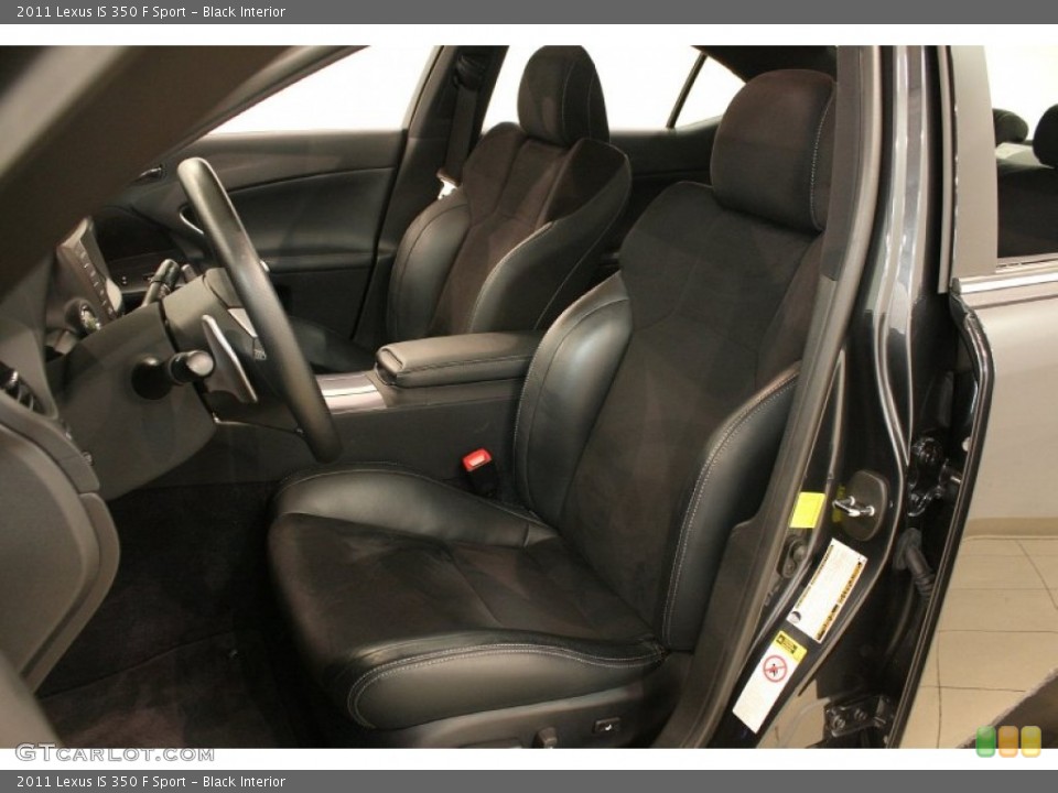 Black Interior Photo for the 2011 Lexus IS 350 F Sport #69722448