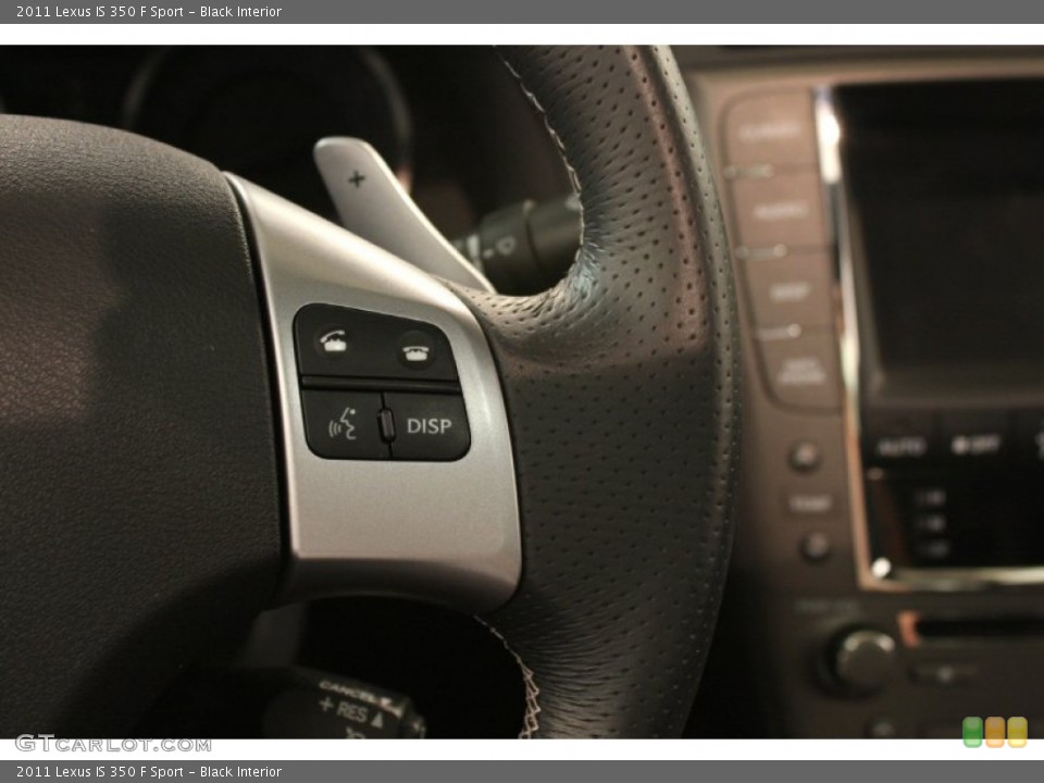 Black Interior Controls for the 2011 Lexus IS 350 F Sport #69722457