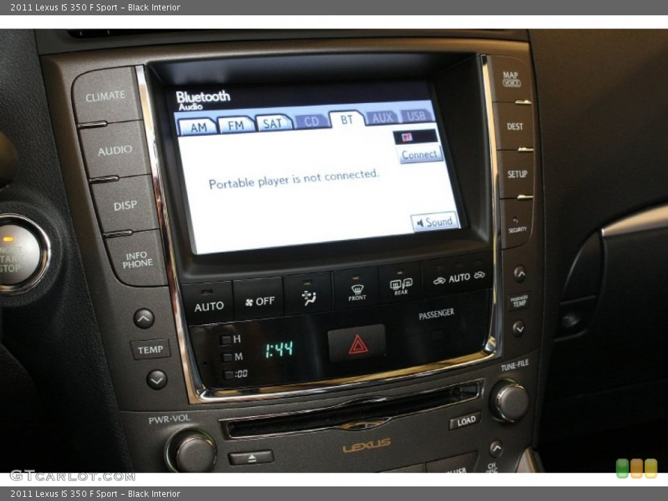 Black Interior Audio System for the 2011 Lexus IS 350 F Sport #69722478