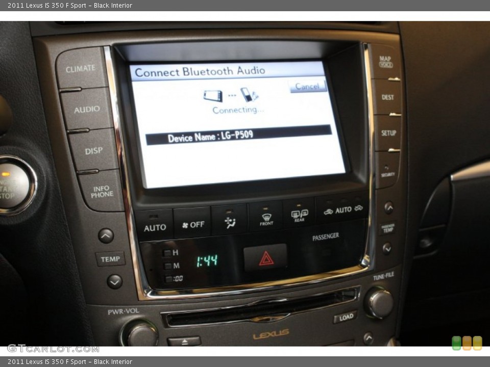 Black Interior Controls for the 2011 Lexus IS 350 F Sport #69722481