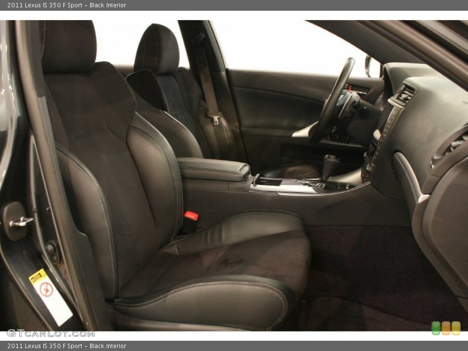 Black Interior Photo for the 2011 Lexus IS 350 F Sport #69722547