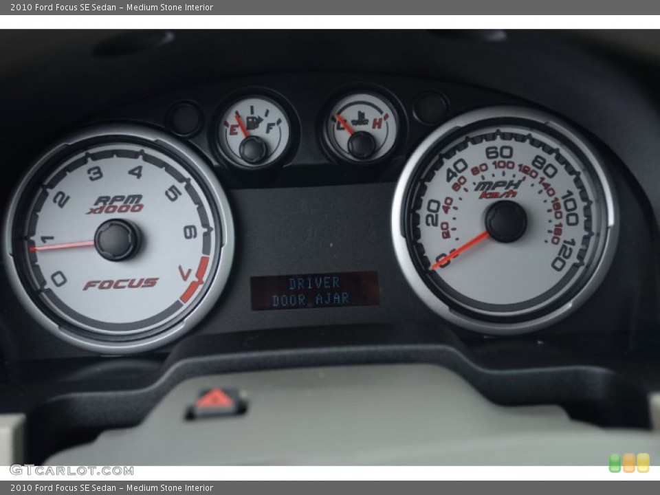 Medium Stone Interior Gauges for the 2010 Ford Focus SE Sedan #69722733