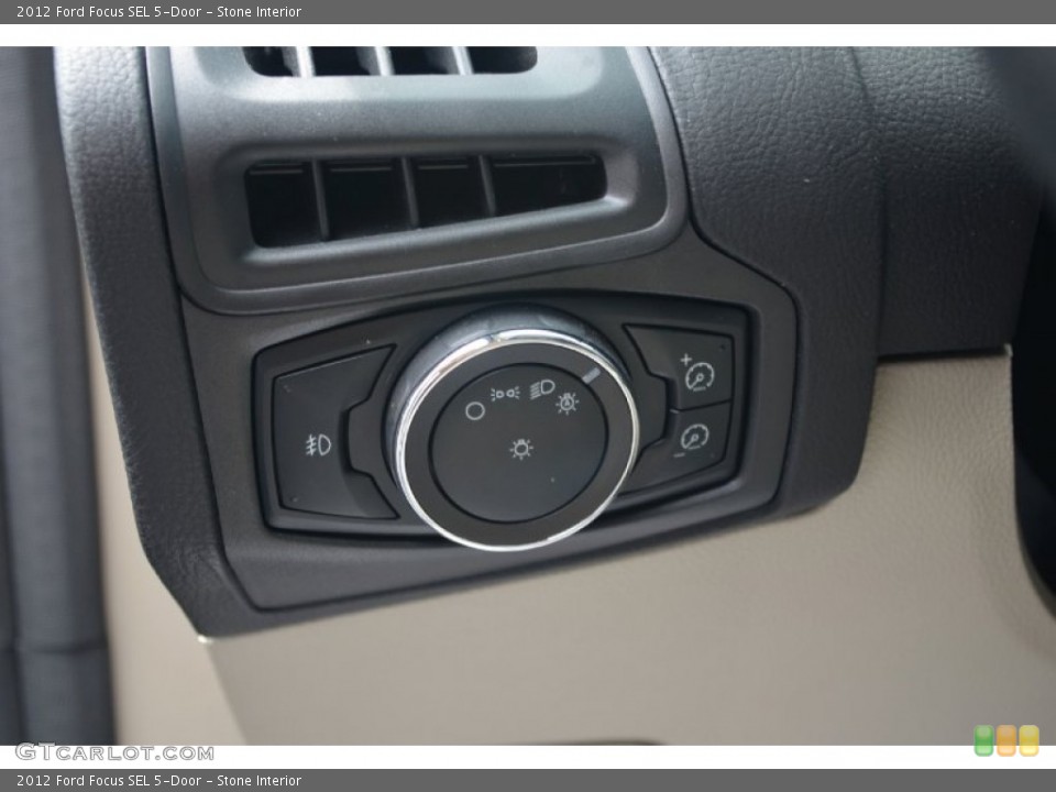 Stone Interior Controls for the 2012 Ford Focus SEL 5-Door #69724080