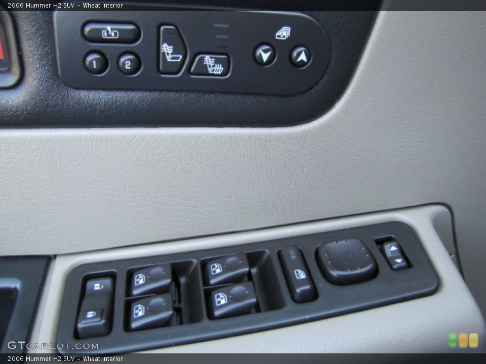 Wheat Interior Controls for the 2006 Hummer H2 SUV #69725424