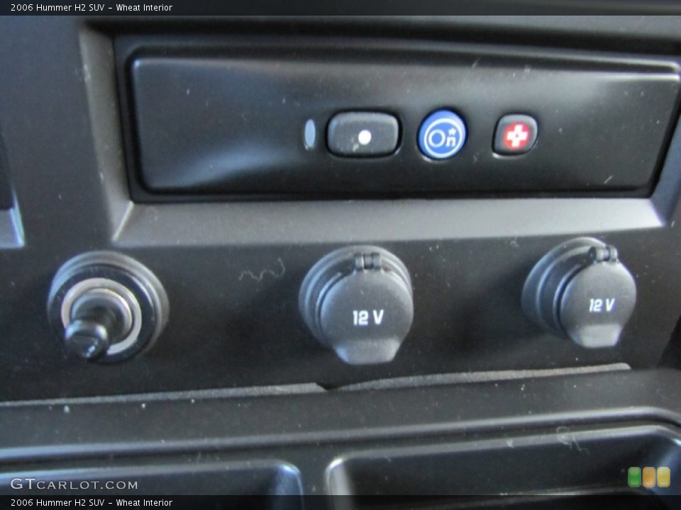 Wheat Interior Controls for the 2006 Hummer H2 SUV #69725448