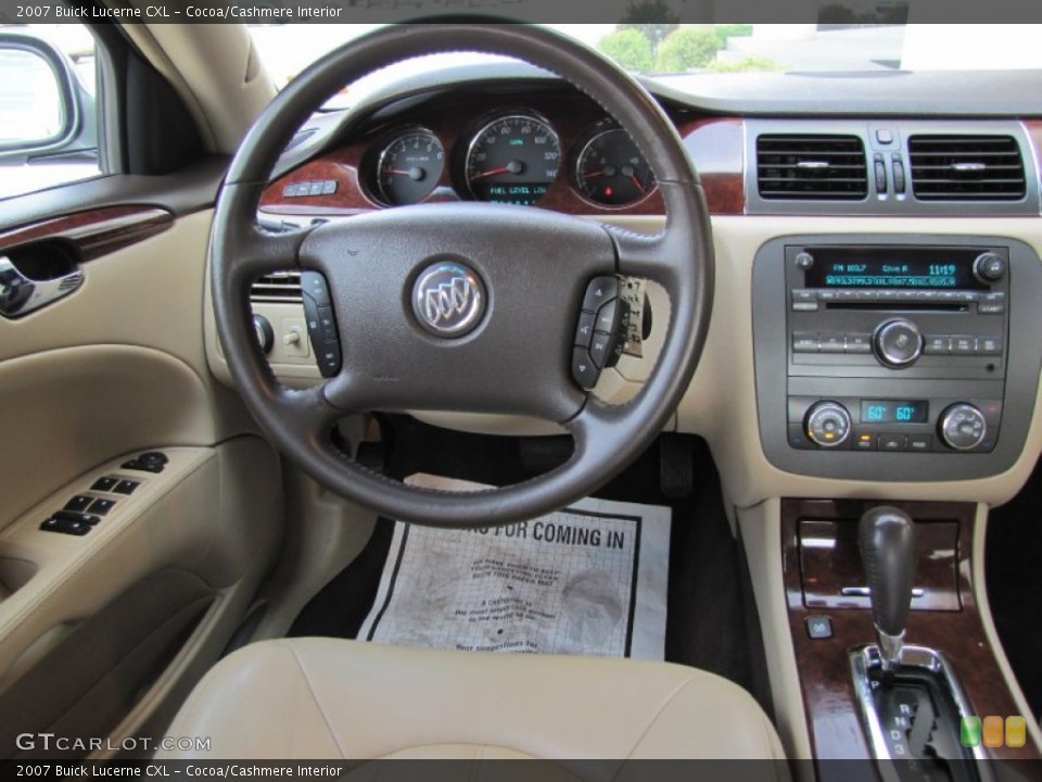 Cocoa/Cashmere Interior Dashboard for the 2007 Buick Lucerne CXL #69725703