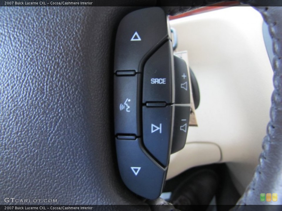Cocoa/Cashmere Interior Controls for the 2007 Buick Lucerne CXL #69725715