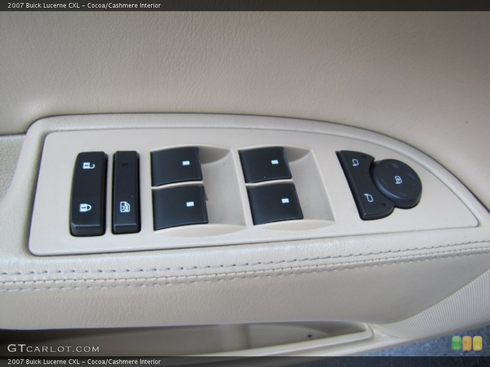 Cocoa/Cashmere Interior Controls for the 2007 Buick Lucerne CXL #69725721