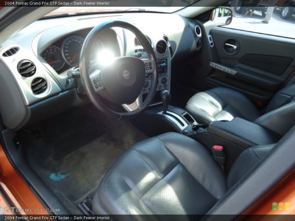 Dark Pewter Interior Prime Interior for the 2004 Pontiac Grand Prix GTP Sedan #69729781