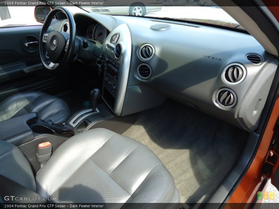 Dark Pewter Interior Dashboard for the 2004 Pontiac Grand Prix GTP Sedan #69729817