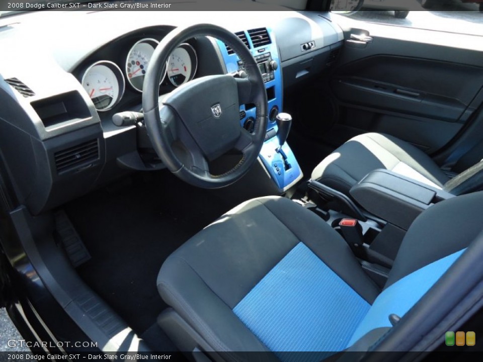 Dark Slate Gray/Blue 2008 Dodge Caliber Interiors