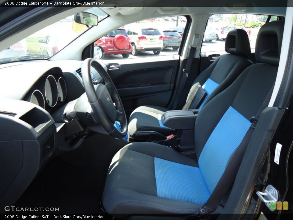 Dark Slate Gray/Blue Interior Front Seat for the 2008 Dodge Caliber SXT #69730027