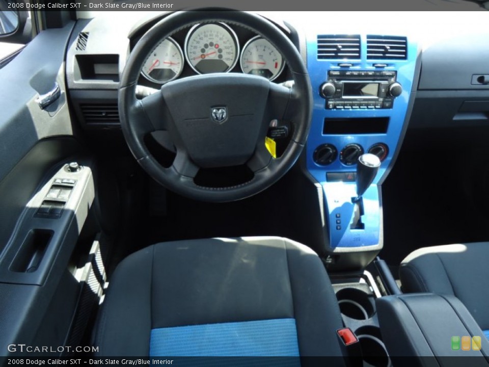 Dark Slate Gray/Blue Interior Dashboard for the 2008 Dodge Caliber SXT #69730108
