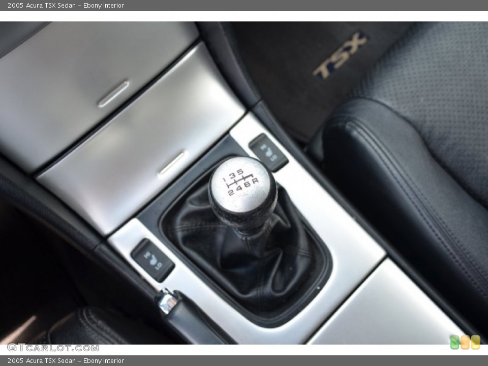 Ebony Interior Transmission for the 2005 Acura TSX Sedan #69730117