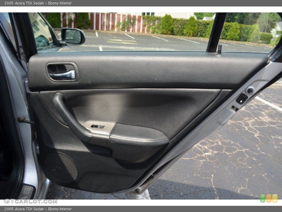 Ebony Interior Door Panel for the 2005 Acura TSX Sedan #69730153