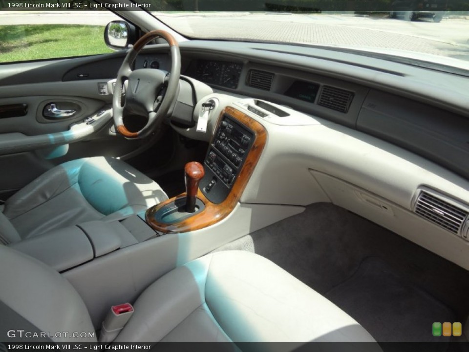 Light Graphite Interior Dashboard For The 1998 Lincoln Mark
