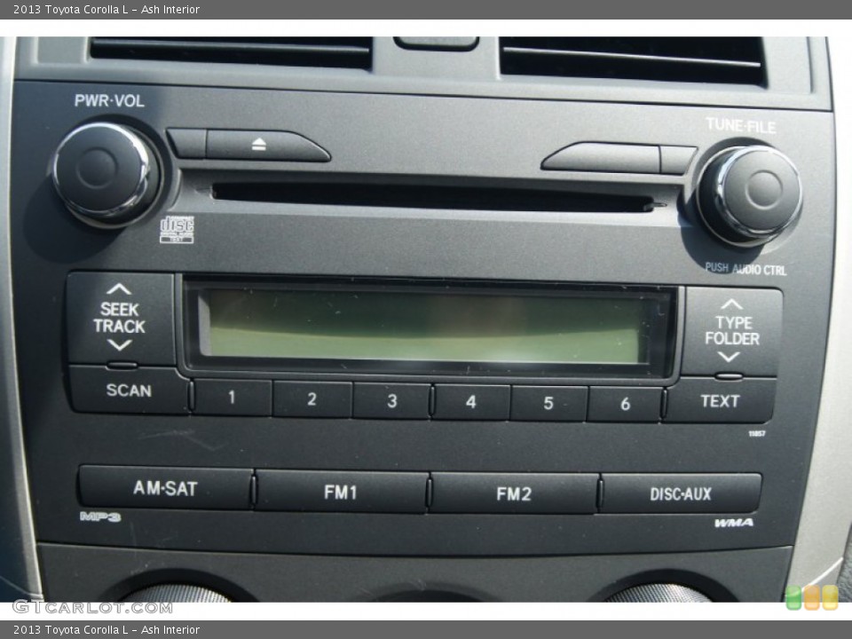 Ash Interior Audio System for the 2013 Toyota Corolla L #69733897