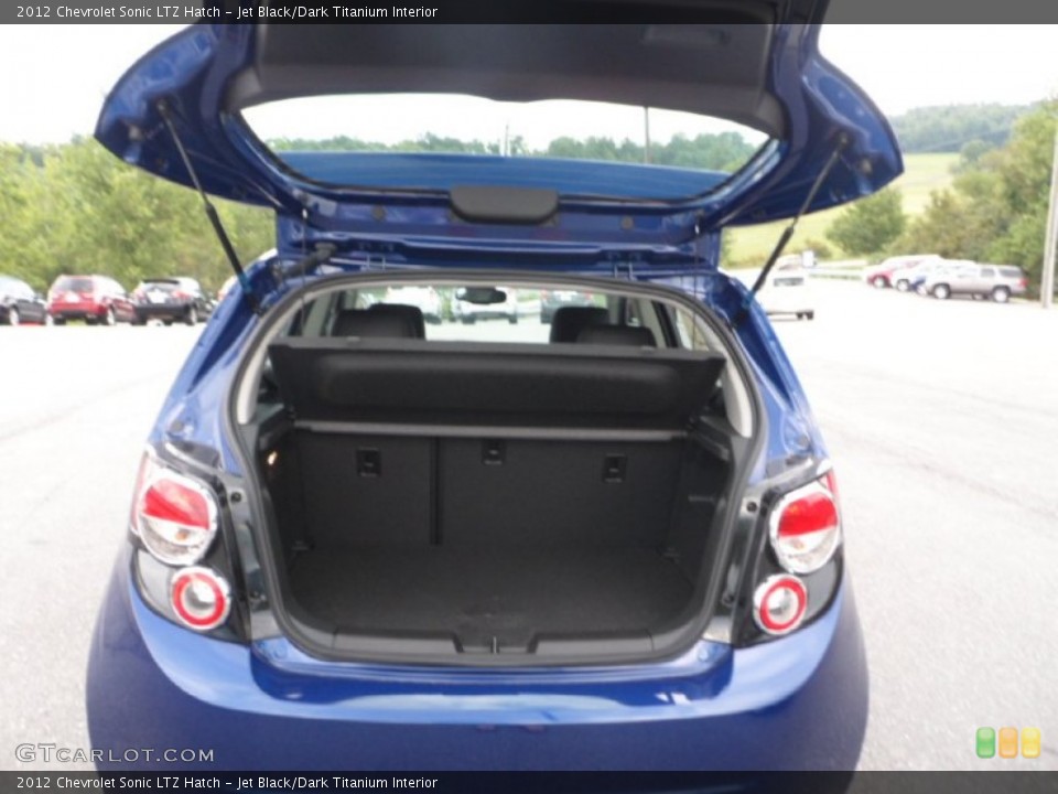 Jet Black/Dark Titanium Interior Trunk for the 2012 Chevrolet Sonic LTZ Hatch #69733909