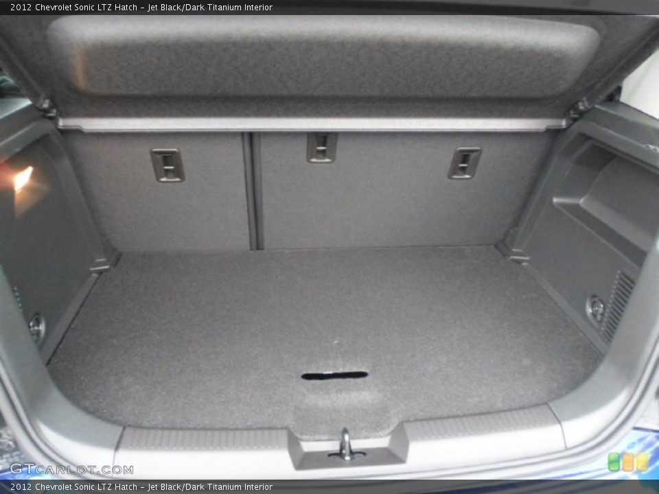 Jet Black/Dark Titanium Interior Trunk for the 2012 Chevrolet Sonic LTZ Hatch #69733918