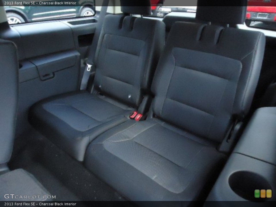 Charcoal Black Interior Rear Seat for the 2013 Ford Flex SE #69738721