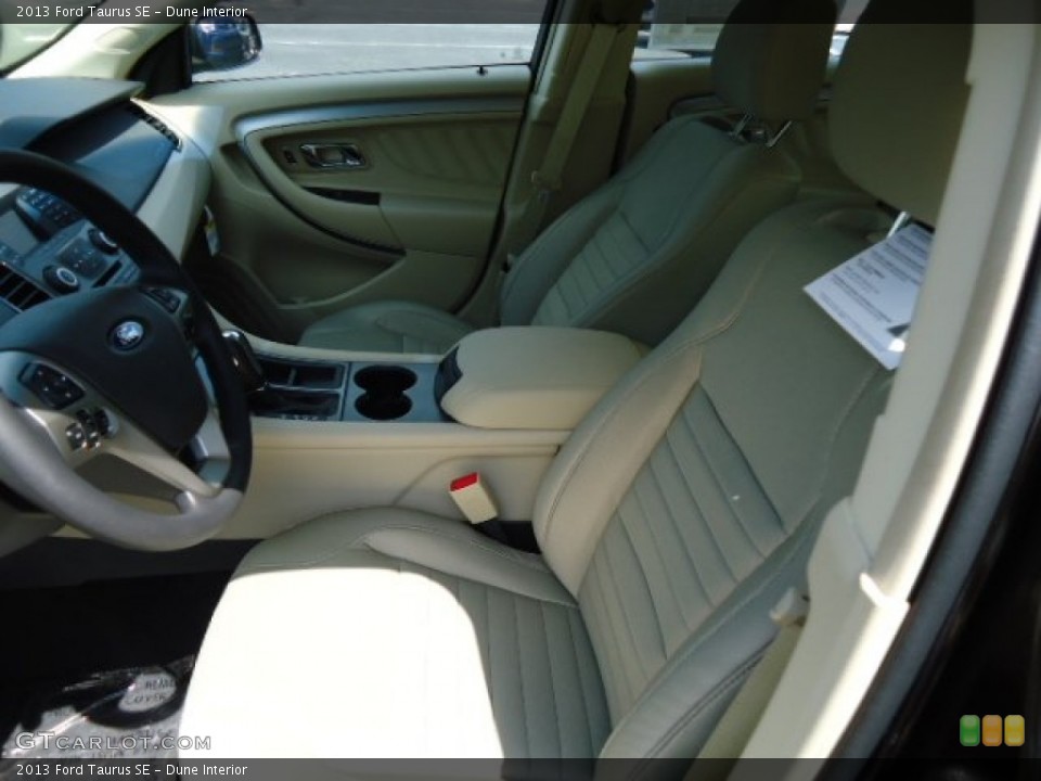 Dune Interior Front Seat for the 2013 Ford Taurus SE #69738964