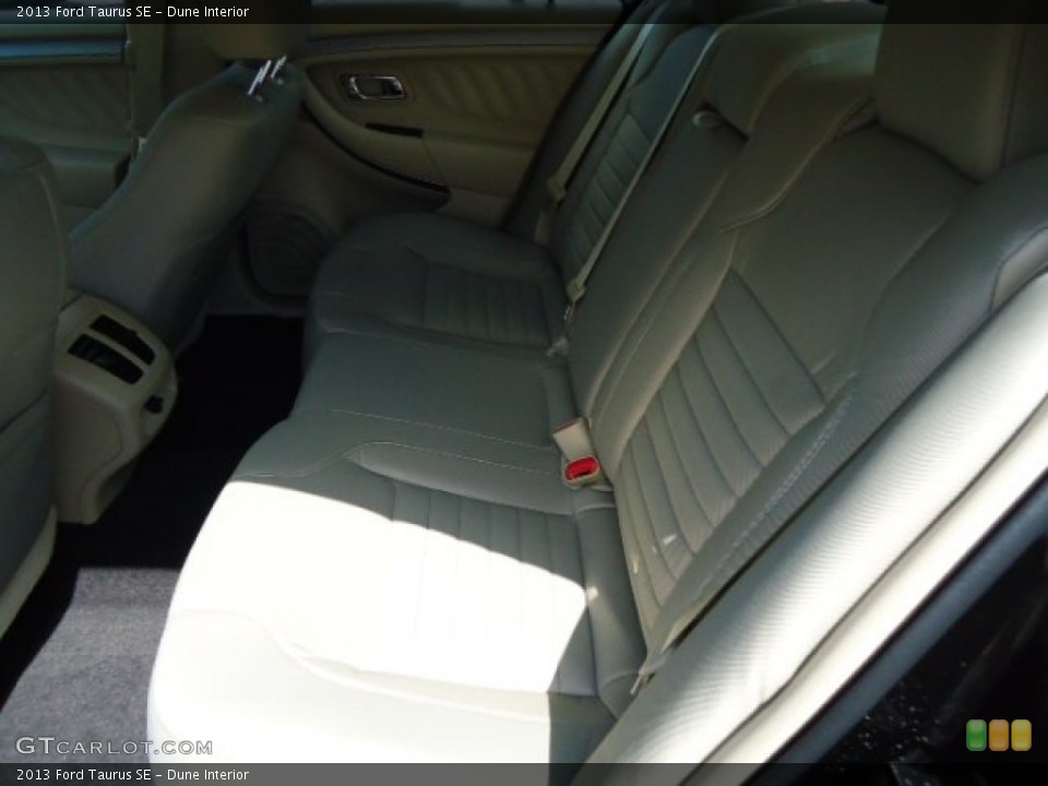 Dune Interior Rear Seat for the 2013 Ford Taurus SE #69738973