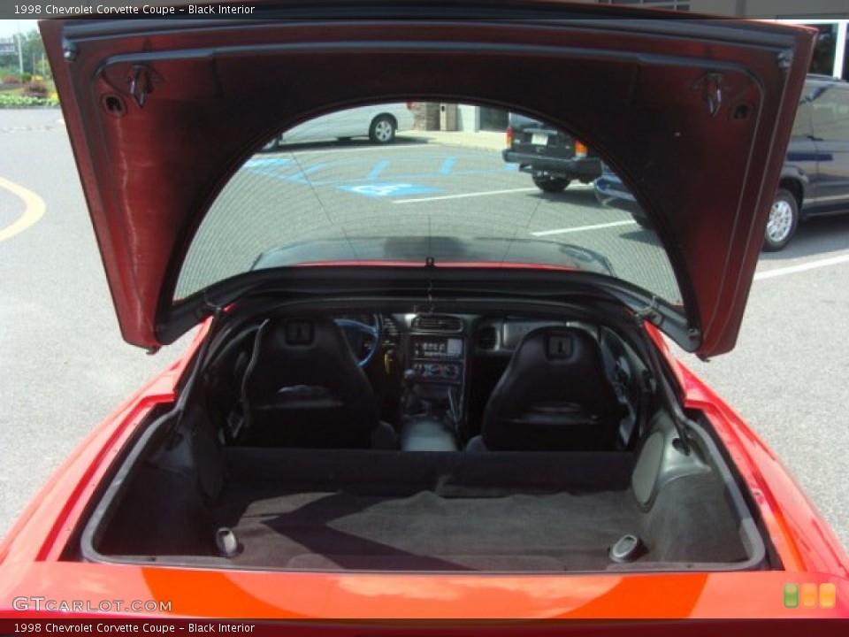 Black Interior Trunk for the 1998 Chevrolet Corvette Coupe #69739819