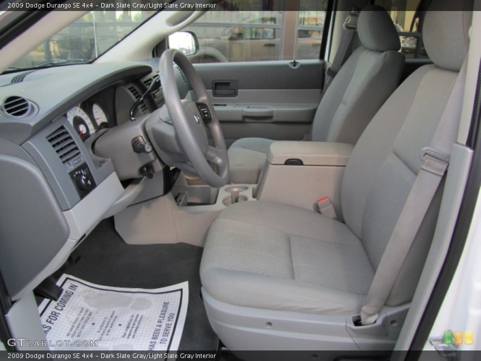 Dark Slate Gray/Light Slate Gray Interior Photo for the 2009 Dodge Durango SE 4x4 #69742417