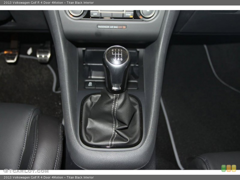 Titan Black Interior Transmission for the 2013 Volkswagen Golf R 4 Door 4Motion #69745774
