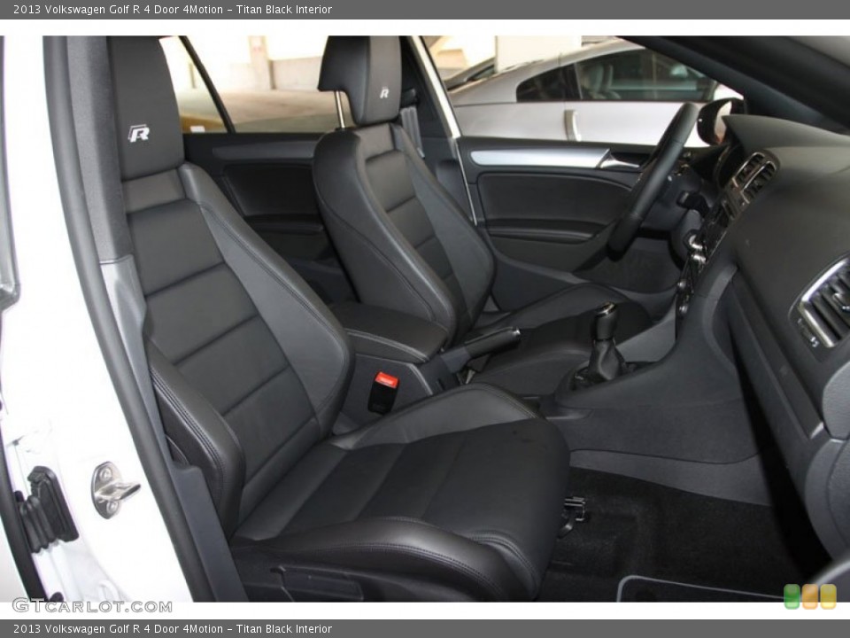 Titan Black Interior Photo for the 2013 Volkswagen Golf R 4 Door 4Motion #69745819