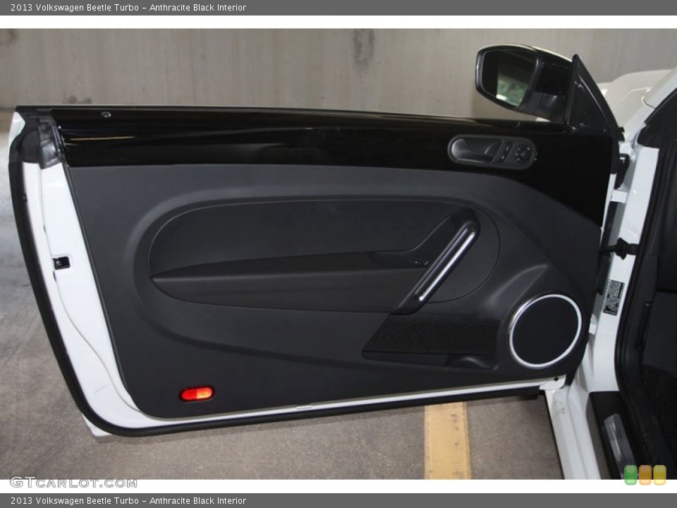 Anthracite Black Interior Door Panel for the 2013 Volkswagen Beetle Turbo #69746368