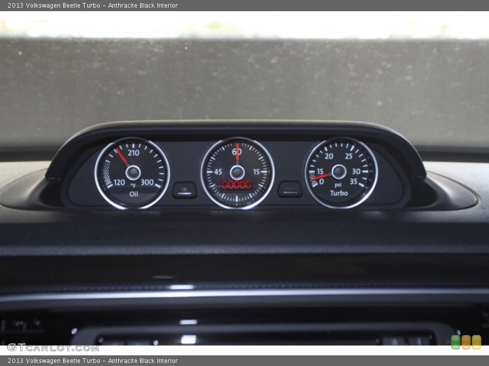 Anthracite Black Interior Gauges for the 2013 Volkswagen Beetle Turbo #69746428