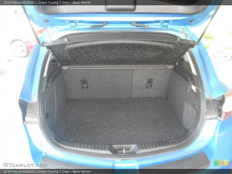 Black Interior Trunk for the 2010 Mazda MAZDA3 s Grand Touring 5 Door #69746620