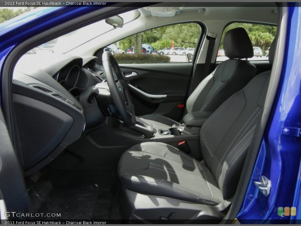 Charcoal Black Interior Front Seat for the 2013 Ford Focus SE Hatchback #69747394
