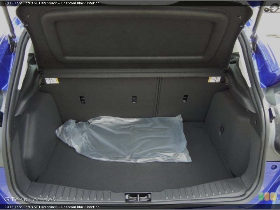 Charcoal Black Interior Trunk for the 2013 Ford Focus SE Hatchback #69747439