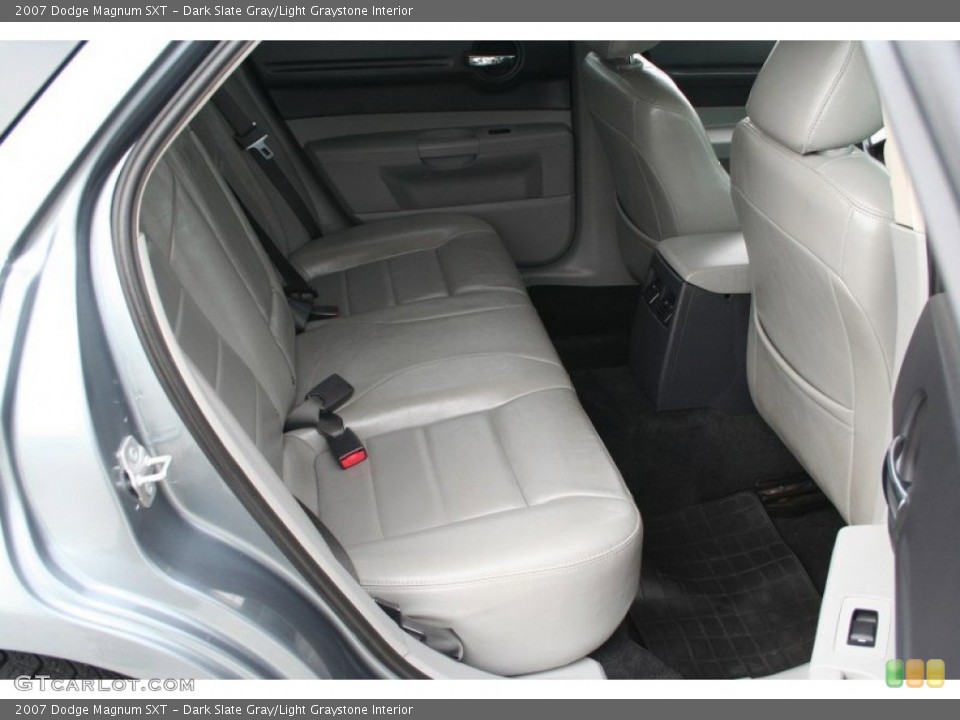 Dark Slate Gray/Light Graystone Interior Rear Seat for the 2007 Dodge Magnum SXT #69749122