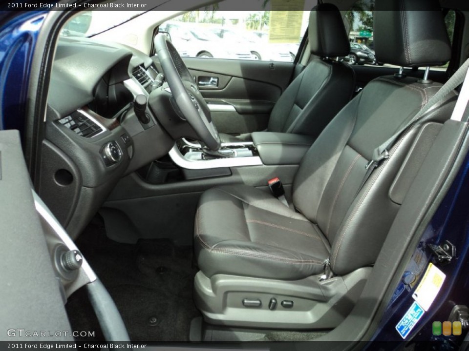 Charcoal Black Interior Front Seat for the 2011 Ford Edge Limited #69749218