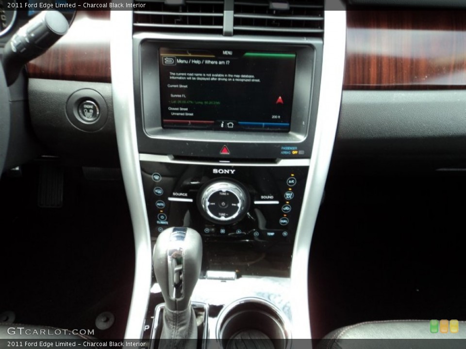 Charcoal Black Interior Controls for the 2011 Ford Edge Limited #69749278