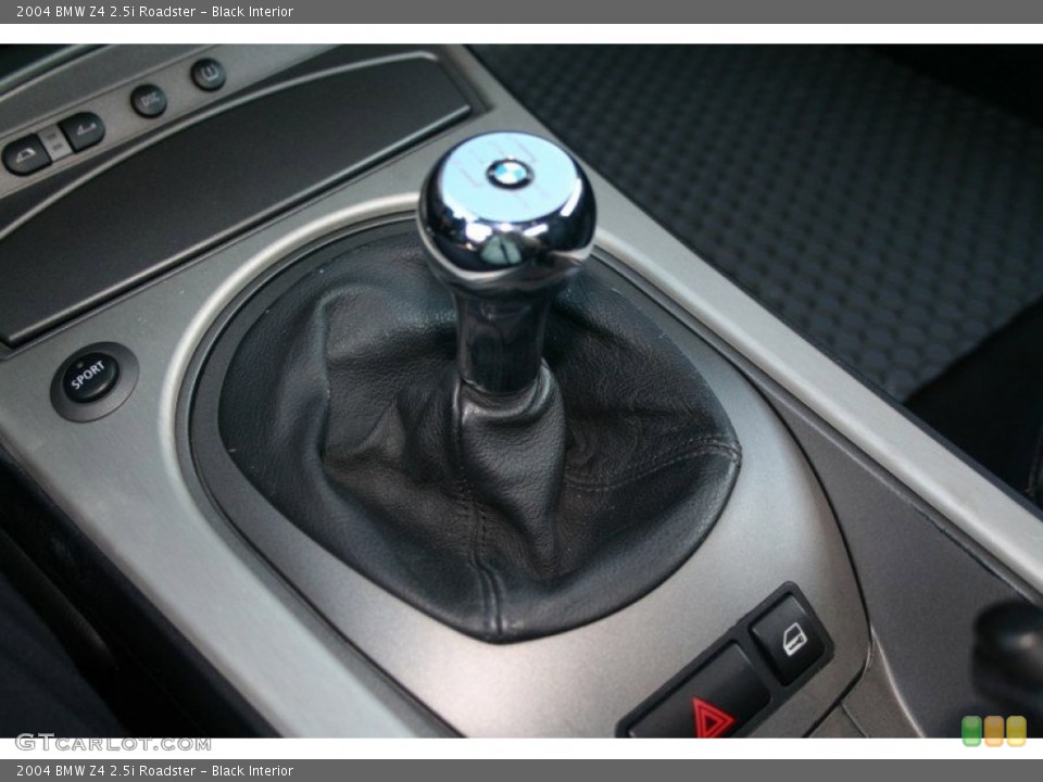 Black Interior Transmission for the 2004 BMW Z4 2.5i Roadster #69749689