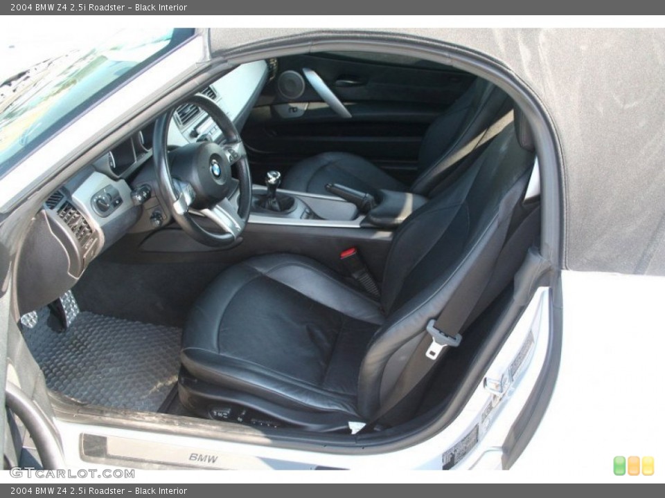 Black Interior Photo for the 2004 BMW Z4 2.5i Roadster #69749860