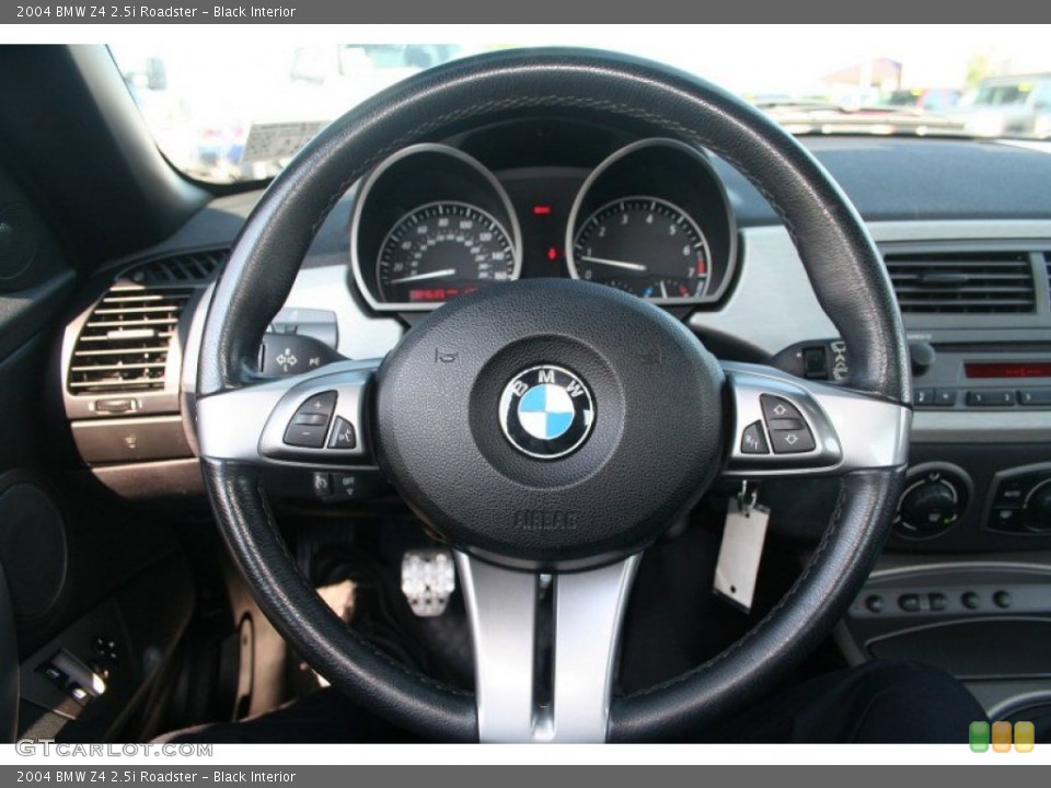 Black Interior Steering Wheel for the 2004 BMW Z4 2.5i Roadster #69749878