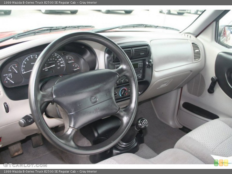 Gray Interior Prime Interior for the 1999 Mazda B-Series Truck B2500 SE Regular Cab #69749992