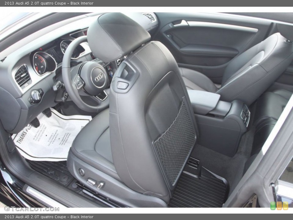 Black Interior Photo for the 2013 Audi A5 2.0T quattro Coupe #69750106