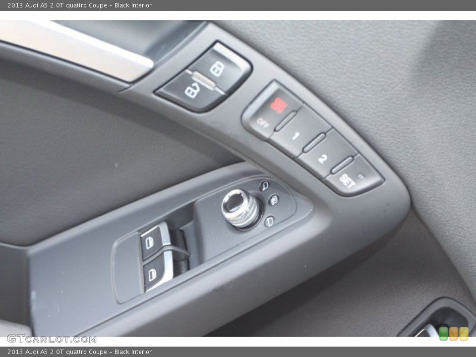 Black Interior Controls for the 2013 Audi A5 2.0T quattro Coupe #69750124