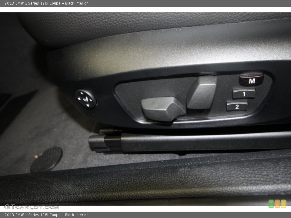 Black Interior Controls for the 2013 BMW 1 Series 128i Coupe #69753574